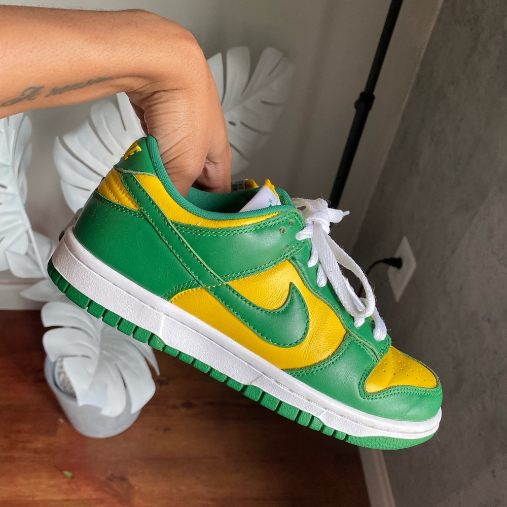 Nike dunk low SP Brazil 2020 green yellow